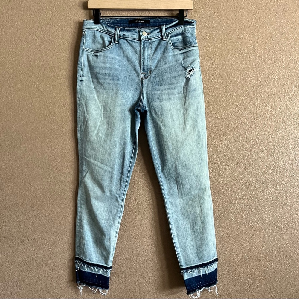 J Brand Alana Remnant Ankle Jeans Size 29
